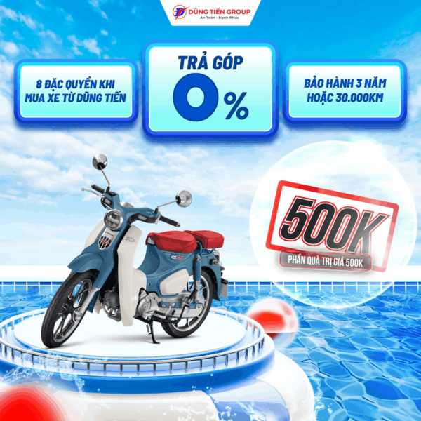 SuperCub 2025_Tiêu Chuẩn_Xanh Dương