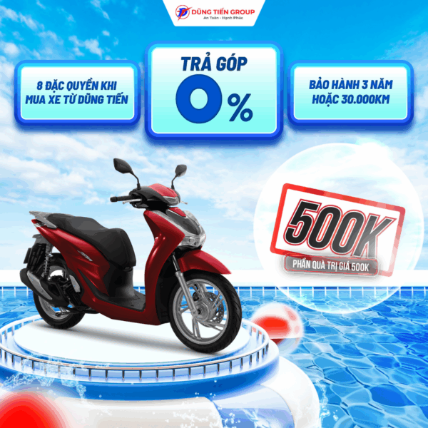 sh125 cao cấp đỏ 2024