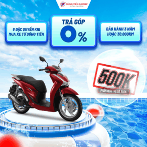 sh125 tiêu chuẩn đỏ đen 2024