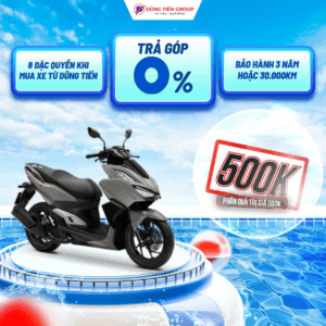 Vario Thể Thao Xám Đen