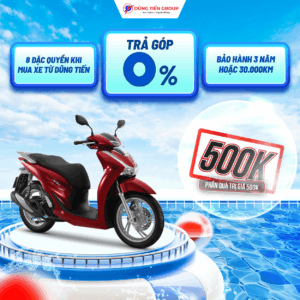 SH160 Tiêu Chuẩn Đỏ Đen