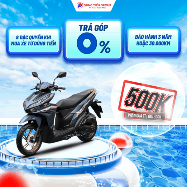 Vario 125 thể thao xanh đen